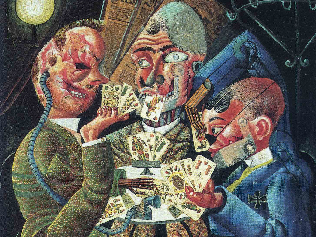 Otto Dix - Skat Players